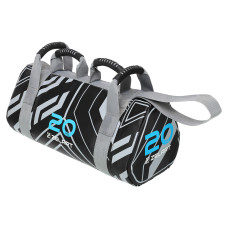 Мішок обтяжувач для функціонального тренінгу Power Bag Mdbuddy 20кг, чорний, код: FI-2820-20