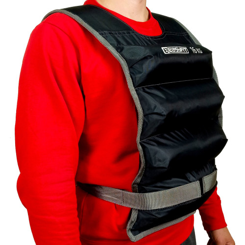 Жилет для обтяження EasyFit 16 кг, код: EF-VST-16
