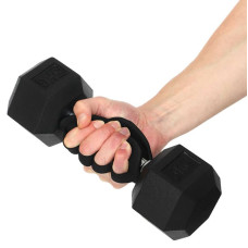 Накладки атлетичні нековзкі Грипад WorkOut Ezous Hand Protection 130x130 мм, чорний, код: D-02