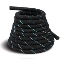 Канат тренувальний для кросфіта WCG Battle Rope 15000х38 мм, чорний, код: W-38х15-IF