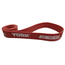 Резинка для фітнесу York 25-50кг - 2080x45x4,5 мм, червоний, код: 0014961805055