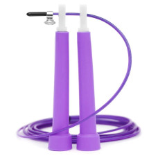 Скакалка швидкісна для кросфіту Cornix Speed Rope Basic 2800 мм, фіолетовий, код: XR-0163