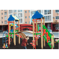 Гумова плитка EcoGuma Standart 30 мм (чорний), код: EG30B