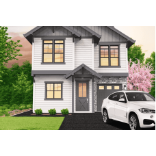 Гумова плитка EcoGuma Standart 30 мм (чорний), код: EG30B