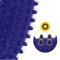 М"яч масажний огірок 4Fizjo Spike Bean 115x50 мм, синій, код: P-5905973400183