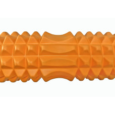 Масажний ролик EasyFit Grid Roller v.1.2, 330х130 мм, помаранчевий, код: EF-2022-OR-EF