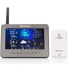 Метеостанція Bresser Professional WIFI HD TFT Colour Weather Center 7-in-1 Sensor (7003500), код: 930586-SVA