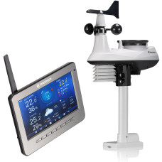Метеостанція Bresser Professional WIFI HD TFT Colour Weather Center 7-in-1 Sensor (7003500), код: 930586-SVA