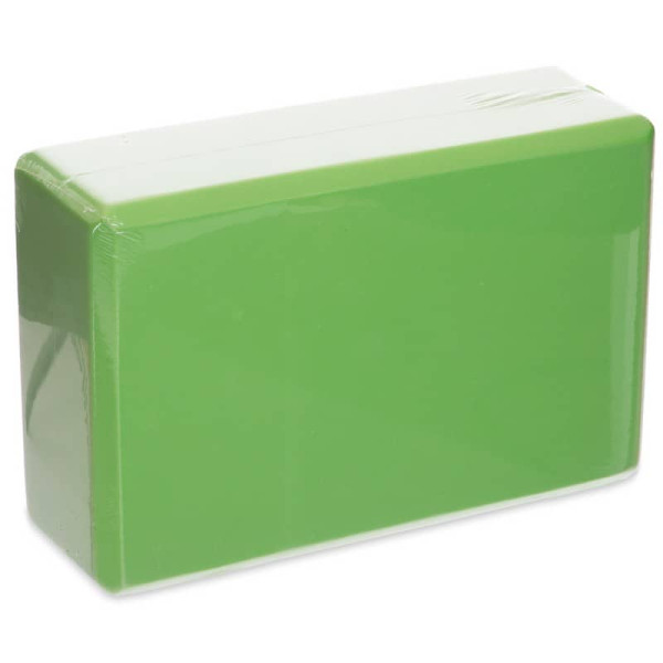 Блок для йоги Modern 230x150x80 мм, салатовий, код: FI-2572_LG