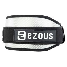 Пояс атлетичний посилений регульований Ezous Carbon Fiber Belt With Waist Pad розмір S, чорний, код: O-08_S