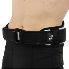 Пояс атлетичний посилений регульований Ezous Carbon Fiber Belt With Waist Pad розмір S, чорний, код: O-08_S