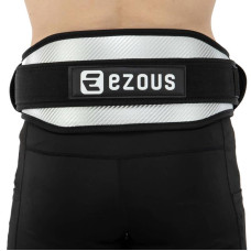 Пояс атлетичний посилений регульований Ezous Carbon Fiber Belt With Waist Pad розмір S, чорний, код: O-08_S