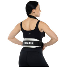 Пояс атлетичний посилений регульований Ezous Carbon Fiber Belt With Waist Pad розмір S, чорний, код: O-08_S