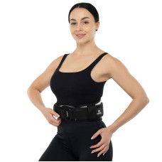 Пояс атлетичний посилений регульований Ezous Carbon Fiber Belt With Waist Pad розмір S, чорний, код: O-08_S