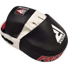 Лапи боксерські RDX T1 Curved White/Black, код: FPR-T1W