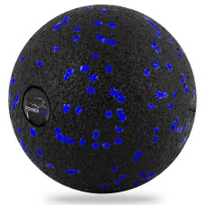 Набір для масажу та йоги PowerPlay EPP (2 м"ячики + валик масажер 15x5,3 см) Blue  + резинка 7,5 кг., код: PP_4091_Blue