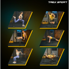 Бруси стаціонарні регульовані Trex Sport TX-040DS,код: 5902308232310