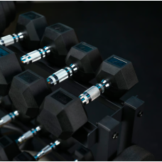 Стійка 3-рівнева для гантелей, грифів та гирь Trex Sport TX-075DR, код: 5902308238275
