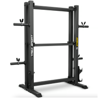 Стійка 3-рівнева для гантелей, грифів та гирь Trex Sport TX-075DR, код: 5902308238275