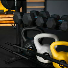 Стійка 3-рівнева для гантелей, грифів та гирь Trex Sport TX-075DR, код: 5902308238275
