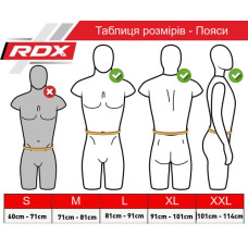 Пояс для важкої атлетики шкіряний RDX 4 XL Black Gold, код: WBS-4RB-XL