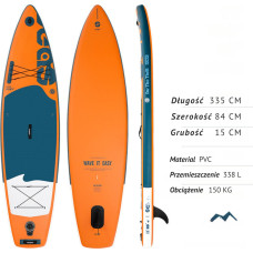 Надувна SUP дошка (Сапборд) Hedo Beach Dolphin 335, код: M-13354101-IN