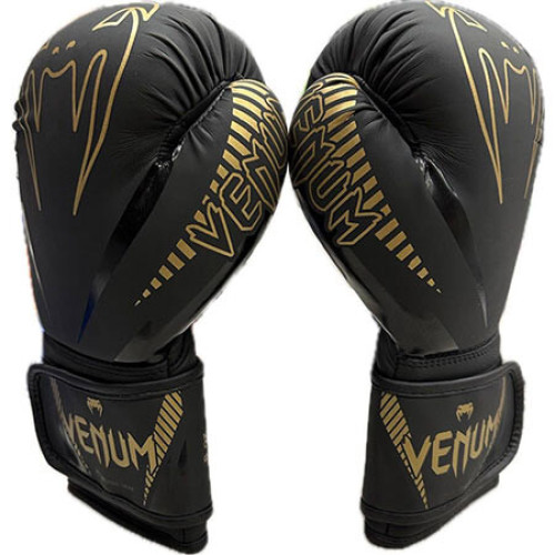 Боксерські рукавички Venum DX 12oz, чорний, код: VM8523-12-WS