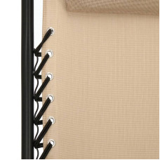 Шезлонг (крісло-лежак) для пляжу, тераси та саду Springos Zero Gravity, код: GC0028