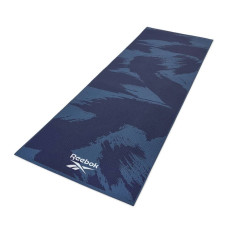Килимок для йоги Reebok Brush Storks RAYG-11030BR 1730х610х6 мм, синій, код: 885652009843-IN