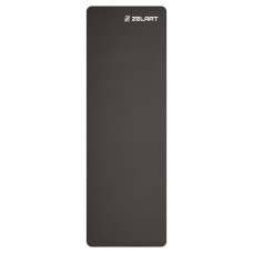 Килимок для йоги та фітнесу Record TPE 1830x610x8 мм, чорний, код: FI-7673