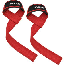 Лямки для тяги RDX W1 Gym Single Strap Red Plus, код: WAN-W1R+