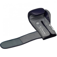 Рукавиці боксерські Rdx Leather Pro C4 Blue 14 унцій, код: RX-40267_14