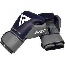 Рукавиці боксерські Rdx Leather Pro C4 Blue 14 унцій, код: RX-40267_14