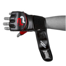 Рукавиці для MMA PowerPlay S, чорні, код: PP_3093_S_Black