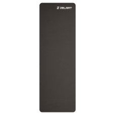 Килимок для йоги та фітнесу Record TPE 1830x610x6 мм, чорний, код: FI-7672