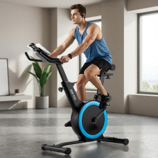 Велотренажер - спінбайк Gymtek XB Cardio магнітний синій, код: 5905884428429