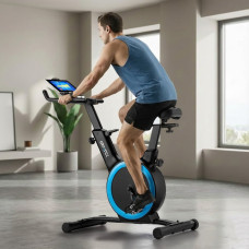 Велотренажер - спінбайк Gymtek XB Cardio магнітний синій, код: 5905884428429