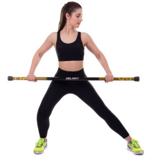 Бодібар Body Bar Zelart 2 кг, чорний-жовтий, код: FI-2611-2