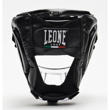 Боксерський шолом Leone Plastic Pad Black XS/S, код: 500123_XSS