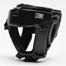 Боксерський шолом Leone Plastic Pad Black XS/S, код: 500123_XSS