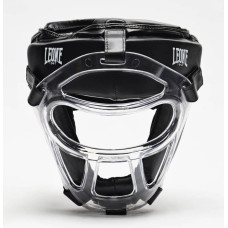 Боксерський шолом Leone Plastic Pad Black XS/S, код: 500123_XSS
