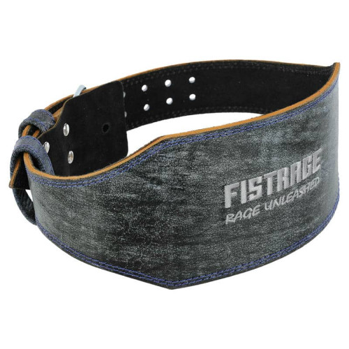 Пояс атлетичний шкіряний Fistrage XL, чорний, код: VL-6051_XL