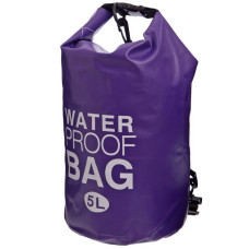 Водонепроникний гермомішок SP-Sport Waterproof Bag 5л фіолетовий, код: TY-6878-5_V-S52