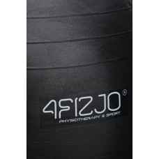 М"яч для фітнесу (фітбол) 4Fizjo 85 см Anti-Burst Black, код: P-5907222931516