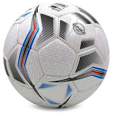 М"яч футбольний Soccermax FIFA №5 PU, білий-чорний, код EN-10-S52