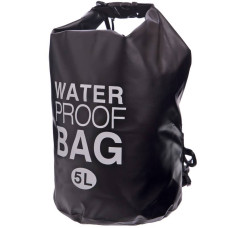 Водонепроникний гермомішок SP-Sport Waterproof Bag 5л чорний, код: TY-6878-5_BK-S52