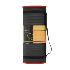 Килимок для йоги та фітнесу Cornix NBR Black/Red, 1830x610x10 мм, код: XR-0094