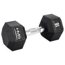 Гантель HMS Hex Pro 1х18 кг, код: 5907695518115-IN