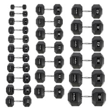 Гантель HMS Hex Pro 1х18 кг, код: 5907695518115-IN