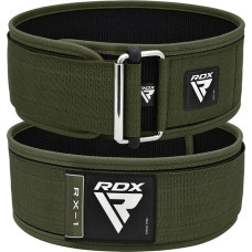 Пояс для важкої атлетики RDX RX1 Weight Lifting Belt S Army Green, код: WBS-RX1AG-S